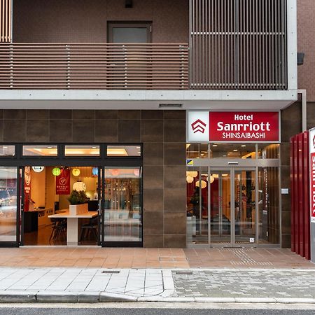 Hotel Sanrriott Shinsaibashi Osaka Exterior foto